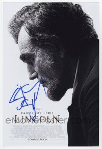 5t281 STEVEN SPIELBERG signed 8x12 REPRO '12 on a great poster image from Lincoln!