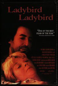 5t146 LADYBIRD LADYBIRD signed 1sh '94 by director Ken Loach, c/u of Crissy Rock & Vladimir Vega!