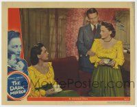 5t053 DARK MIRROR signed LC #4 '46 by Lew Ayres, who loves Olivia de Havilland but hates her twin!