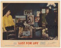 5t068 LUST FOR LIFE signed LC #8 '56 by screenwriter Norman Corwin, Kirk Douglas as Van Gogh!