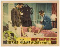 5t070 NEXT TIME WE LOVE signed LC #8 R48 by James Stewart, who's w/Margaret Sullavan & Ray Milland!