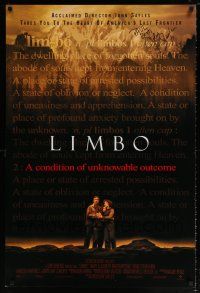5t148 LIMBO signed DS 1sh '99 by director John Sayles, a condition of unknowable outcome!