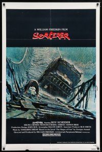5t041 SORCERER signed 1sh '77 by director William Friedkin, Georges Arnaud's Wages of Fear!