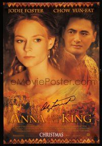 5t192 ANNA & THE KING signed mini poster '99 by director Andy Tennant, great image of top stars!