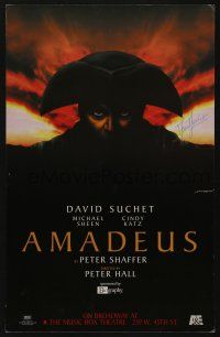 5t106 DAVID SUCHET signed stage play WC '99 he was Antonio Salieri in Broadways' Amadeus!