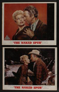 5w968 NAKED SPUR 2 LCs '53 cool close ups of James Stewart, Janet Leigh!