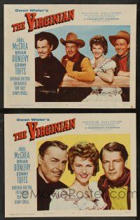 5w995 VIRGINIAN 2 LCs R56 Joel McCrea, Brian Donlevy, Sonny Tufts & Barbara Britton!