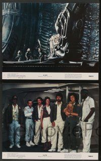 5w036 ALIEN 8 color 11x14 stills '79 Sigourney Weaver, Tom Skerritt, Ridley Scott sci-fi classic!