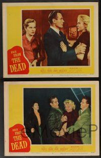 5w443 BACK FROM THE DEAD 7 LCs '57 Peggie Castle lived to destroy, cool horror images!