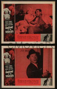 5w066 BIG OPERATOR 8 LCs R61 Mickey Rooney & young boy found hiding, Anatomy of the Syndicate!