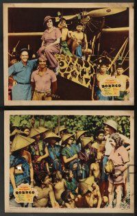 5w857 BORNEO 3 LCs '37 Osa & Martin Johnson documentary in Malaysia, different images!