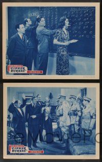 5w580 CIPHER BUREAU 6 LCs '38 directed by Charles Lamont, cryptographer Leon Ames, Joan Woodbury!