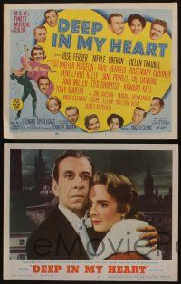 5w127 DEEP IN MY HEART 8 LCs '54 MGM's finest all-star musical, Jose Ferrer, Merle Oberon!