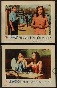 5w467 FANNY 7 LCs '61 Leslie Caron, Charles Boyer, Horst Buchholz & Georgette Anys!