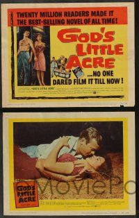 5w190 GOD'S LITTLE ACRE 8 LCs '58 Aldo Ray, sexy Tina Louise, Jack Lord, Fay Spain, & Robert Ryan!