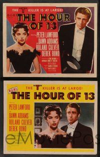 5w223 HOUR OF 13 8 LCs '52 Peter Lawford & sexy Dawn Addams, the T killer is at large!