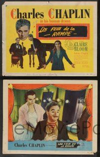 5w259 LIMELIGHT 8 LCs '52 Charlie Chaplin & pretty Claire Bloom, Sydney Chaplin, Nigel Bruce!