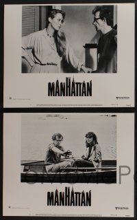 5w275 MANHATTAN 8 LCs '79 classic Woody Allen, Meryl Streep & Diane Keaton, Mariel Hemingway!