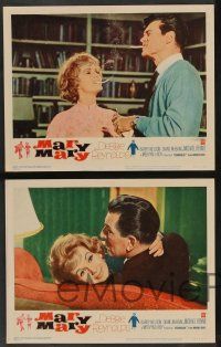 5w276 MARY MARY 8 LCs '63 Debbie Reynolds, Barry Nelson, Michael Rennie, musical comedy!