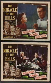 5w803 MIRACLE OF THE BELLS 4 LCs '48 pretty Alida Valli, Fred MacMurray, Lee J. Cobb
