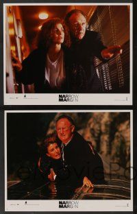 5w291 NARROW MARGIN 8 LCs '90 Gene Hackman, Anne Archer, the edge of suspense!