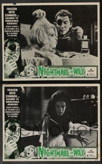 5w497 NIGHTMARE IN WAX 7 LCs '69 frozen into zombies, doomed to unbearable horrors, Mitchell!
