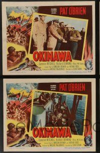 5w604 OKINAWA 6 LCs '52 Pat O'Brien & Cameron Mitchell in World War II Japan!