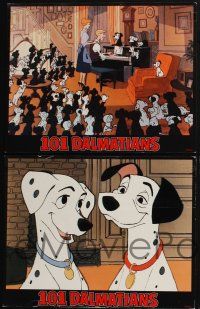 5w302 ONE HUNDRED & ONE DALMATIANS 8 LCs R91 most classic Walt Disney canine family cartoon!