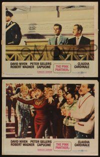 5w892 PINK PANTHER 3 LCs '64 Peter Sellers, David Niven, Robert Wagner, Capucine!