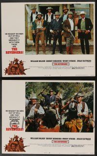 5w319 REVENGERS 8 LCs '72 Daniel Mann directed, William Holden, Ernest Borgnine, Woody Strode!
