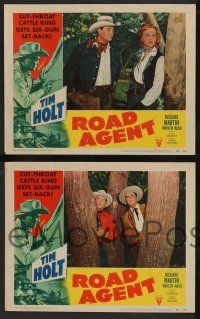 5w607 ROAD AGENT 6 LCs '52 Tim Holt, Richard Martin, Noreen Nash, cool western images!