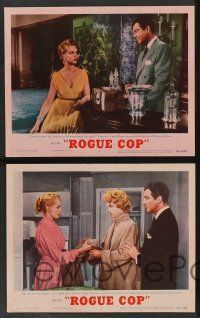 5w822 ROGUE COP 4 LCs '54 Robert Taylor, George Raft, sexy Janet Leigh, gorgeous Anne Francis!