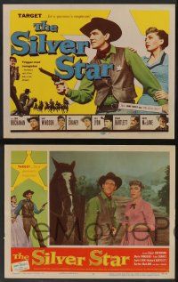 5w335 SILVER STAR 8 LCs '55 Lon Chaney, Marie Windsor, Edgar Buchanan, trigger-mad renegades!