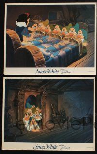 5w617 SNOW WHITE & THE SEVEN DWARFS 6 LCs R87 Walt Disney animated cartoon fantasy classic!