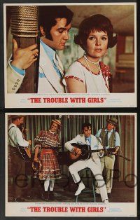 5w531 TROUBLE WITH GIRLS 7 LCs '69 Elvis Presley, Marlyn Mason, Sheree North!