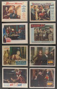 5x047 LOT OF 97 LOBBY CARDS '40s-70s great scenes from a variety of different movies!