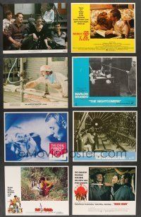 5x049 LOT OF 88 1970s LOBBY CARDS '70s great scenes from a variety of different movies!