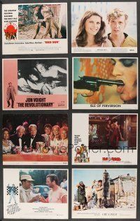 5x051 LOT OF 86 1970s LOBBY CARDS '70s great scenes from a variety of different movies!