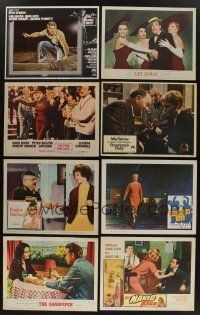5x065 LOT OF 65 1960s LOBBY CARDS '60s great scenes from a variety of different movies!