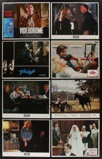 5x077 LOT OF 46 1980s LOBBY CARDS '80s great scenes from a variety of different movies!