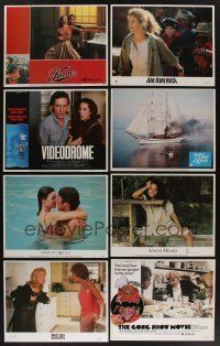 5x080 LOT OF 43 1980s LOBBY CARDS '80s great scenes from a variety of different movies!