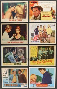 5x095 LOT OF 23 LOBBY CARD SETS OF 7 '50s-70s containing a total of 161 cards in all!