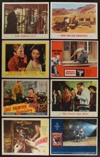 5x096 LOT OF 21 WESTERN LOBBY CARDS '50s-70s great scenes from a variety of different movies!