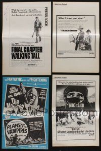 5x133 LOT OF 24 CUT PRESSBOOKS '60s-70s cool advertising images from a variety of movies!