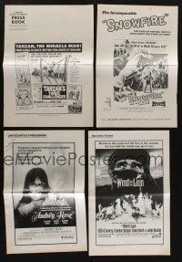 5x134 LOT OF 23 CUT PRESSBOOKS '60s-70s cool advertising images from a variety of movies!