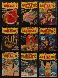 5x212 LOT OF 18 FAMOUS FANTASTIC MYSTERIES PULP MAGAZINE COVERS '50s wonderful fantasy artwork!