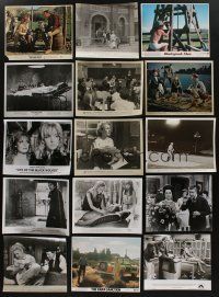 5x223 LOT OF 80 COLOR AND BLACK & WHITE 1960s-80s 8x10 STILLS '60s-80s a variety of movie scenes!