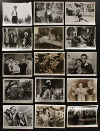 5x232 LOT OF 57 8x10 STILLS '40s-70s great scenes from a variety of different movies!