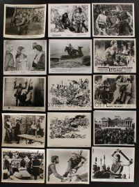 5x266 LOT OF 20 SWORD & SANDAL 8x10 STILLS '50s-60s a variety of great gladiator images!