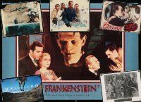 5x344 LOT OF 6 UNFOLDED SPECIAL POSTERS AND REPRO POSTERS '70s-80s Frankenstein, Bogart & more!
